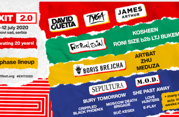 EXIT Festival Announces First 20 Acts for 20th Edition
