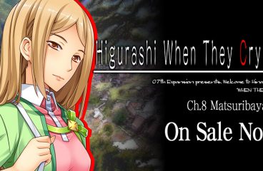 Higurashi When They Cry Chapter 8: Matsuribayashi –– On Sale Now!