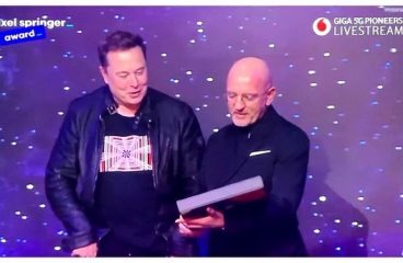 Sven Väth Attends Award Ceremony with Elon Musk And Makes Space Travel Soundtrack