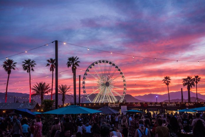 Thousands of attendees attend the Coachella Valley Music & Arts Festival.