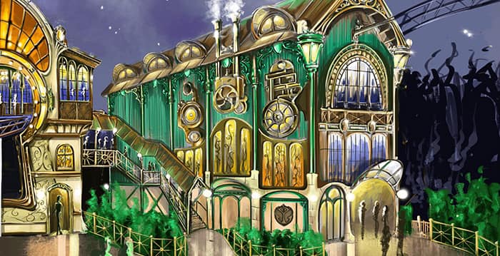 Tomorrowland rollercoaster plans #1