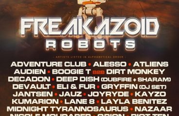 Disco Donnie Reveals Inaugural Freakazoid Robots Phase 1 Lineup