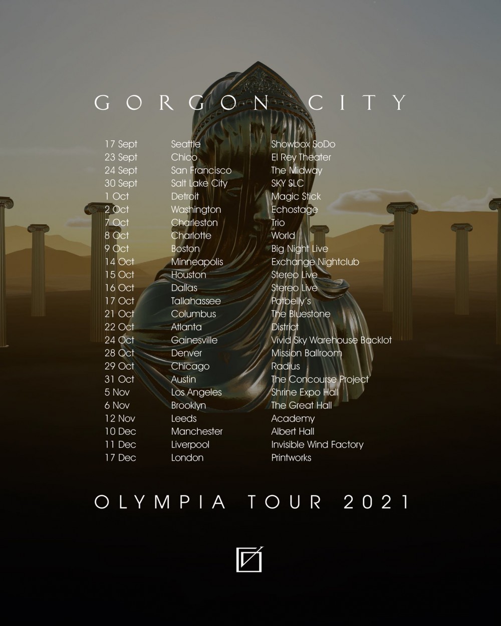 Gorgon City Olympia Tour Dates