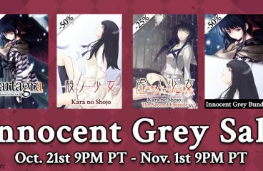 Innocent Grey Sale!