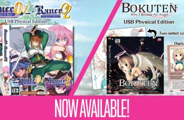 Rance 01 + 02 Physical Edition & Bokuten – Why I Became An Angel Physical Edition Now Available!