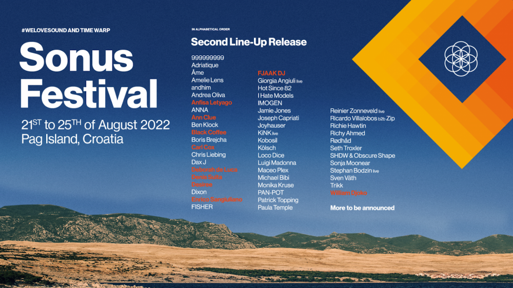 Sonus Festival Lineup's Second Round 