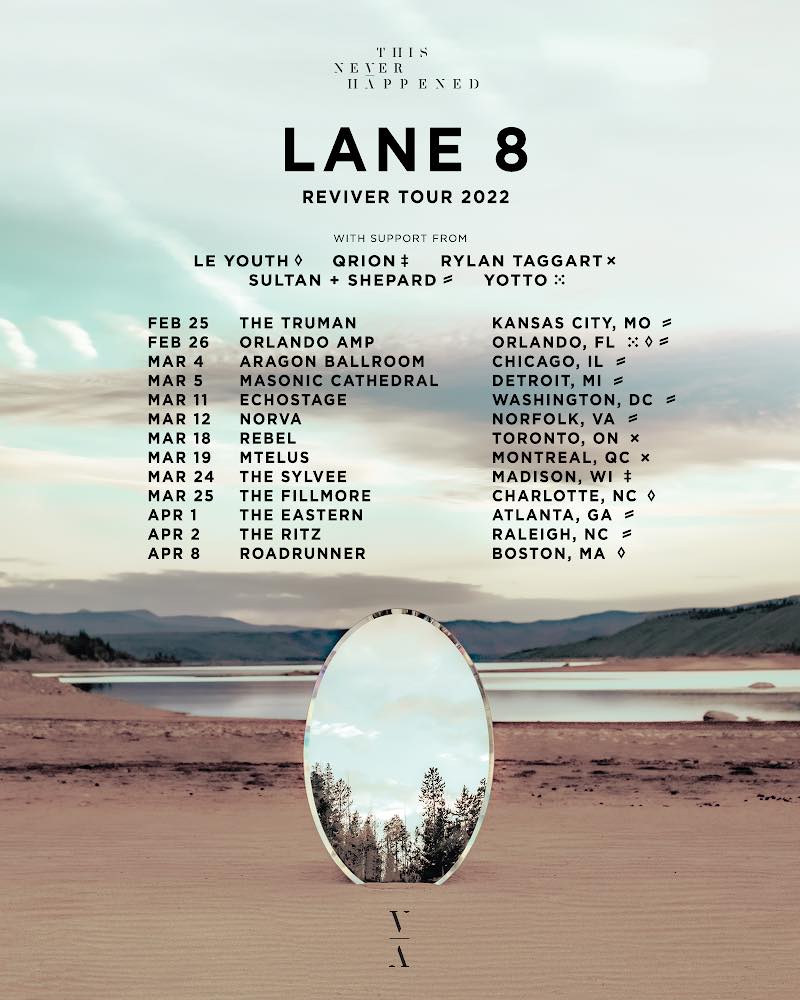 lane 8 reviver tour setlist