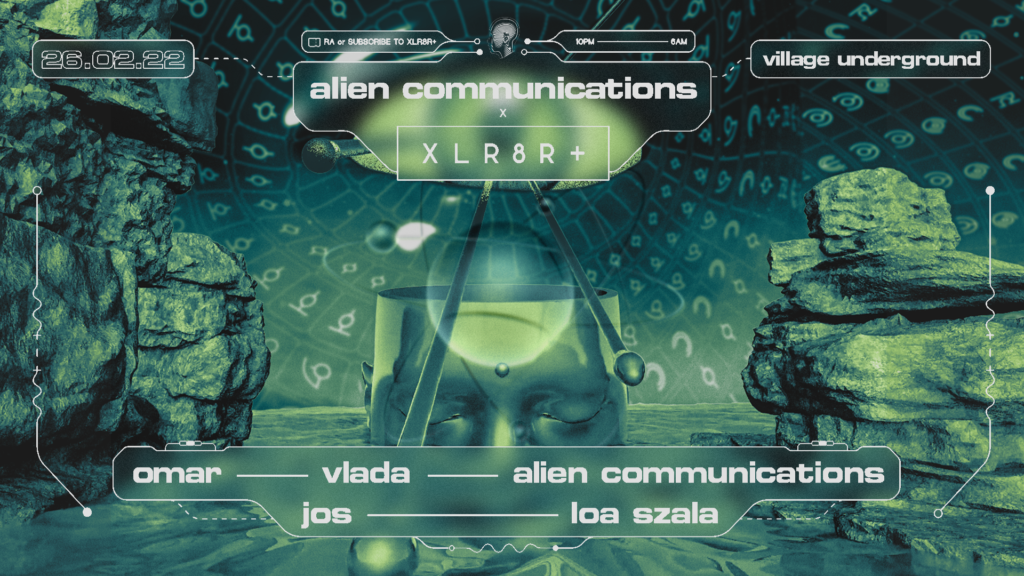 Subscribe to EDMjunkies+ for a Free Ticket to Alien Communications with Vlada, Omar, Jos, and more