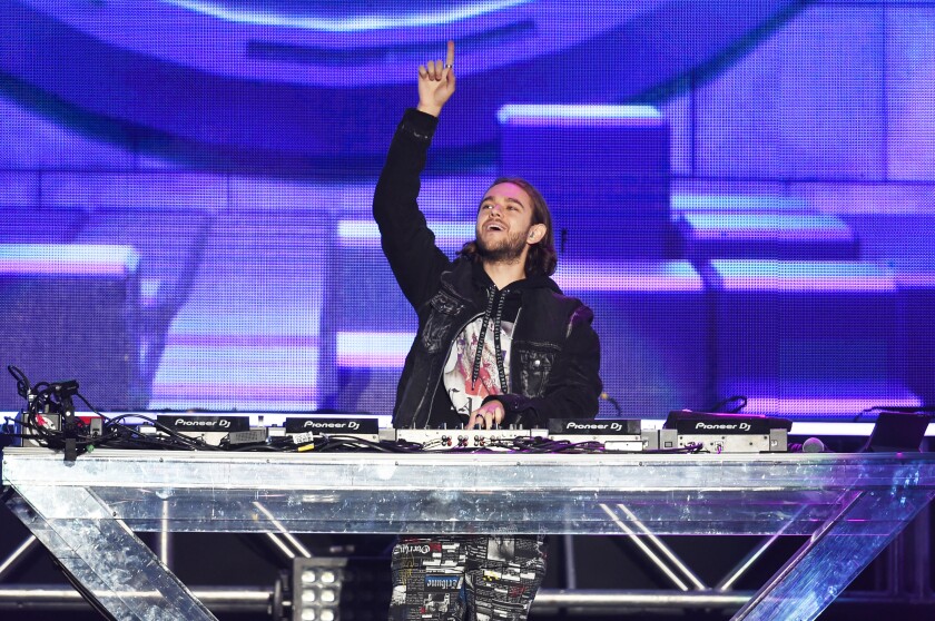 Zedd Performed at a Spin Class in a Massive Stadium