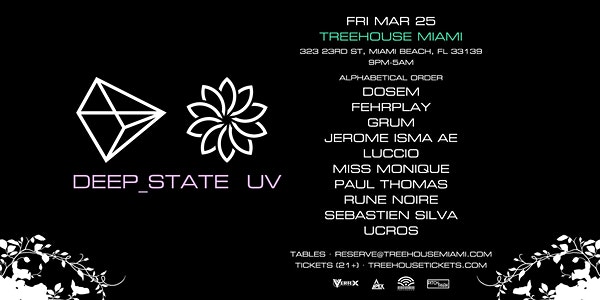 DEEP_STATE &  UV SHOWCASE