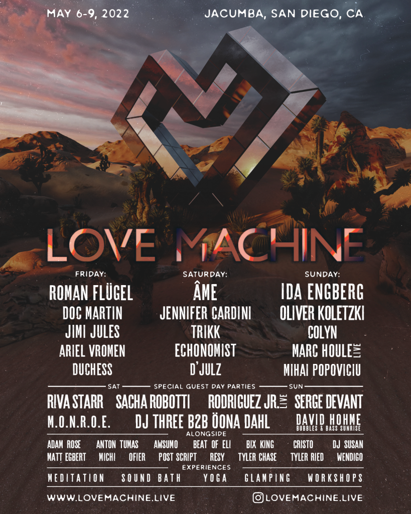 Love Machine lineup