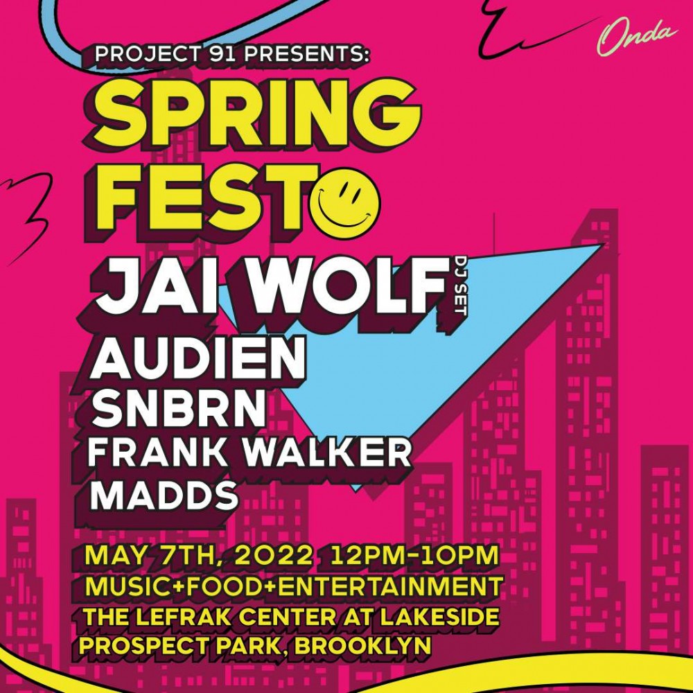 Jai Wolf + Audien Headline New Brooklyn Festival Next Month Called SPRING FEST