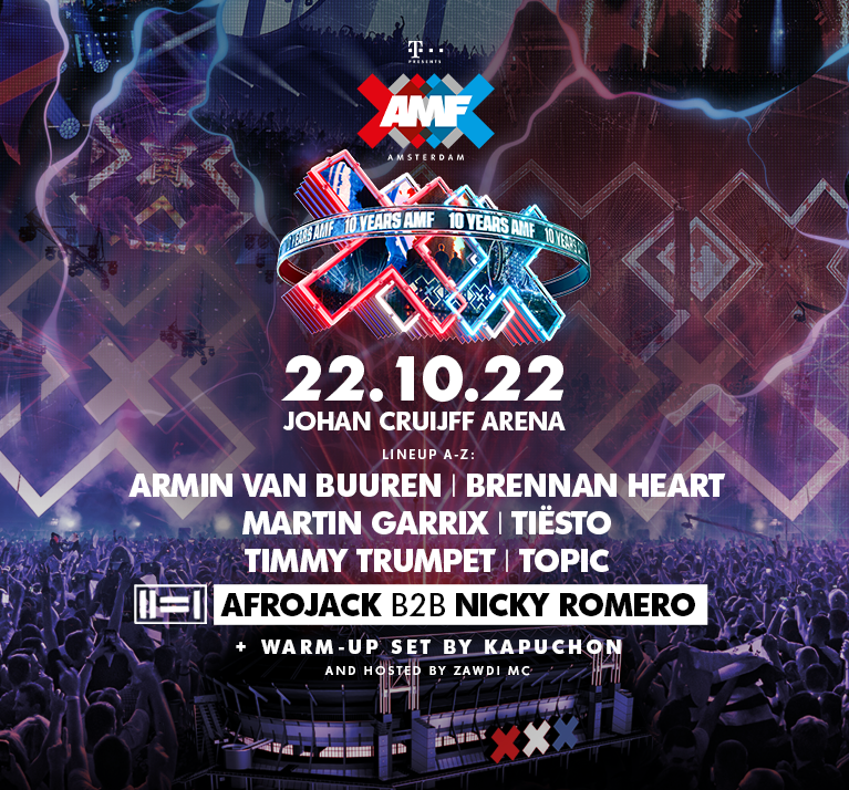 AMF Celebrates 10 Years with Massive October Lineup