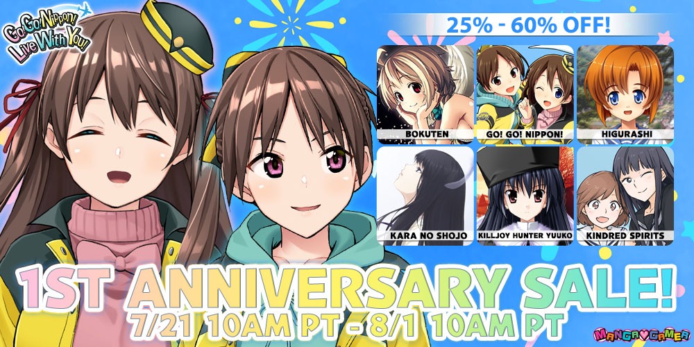 Go! Go! Nippon! Live With You! 1st Anniversary Sale!