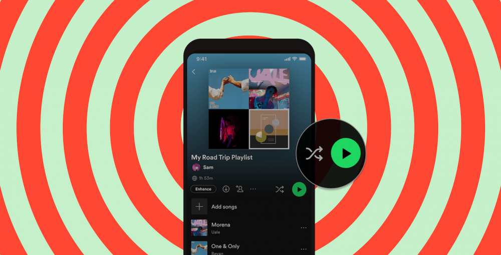 Spotify Splits Play and Shuffle Buttons – But Only For Premium Users