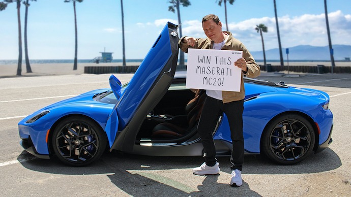 Tiësto is Giving Away a Brand New Maserati MC20 in Support of the Children’s Hospital of LA