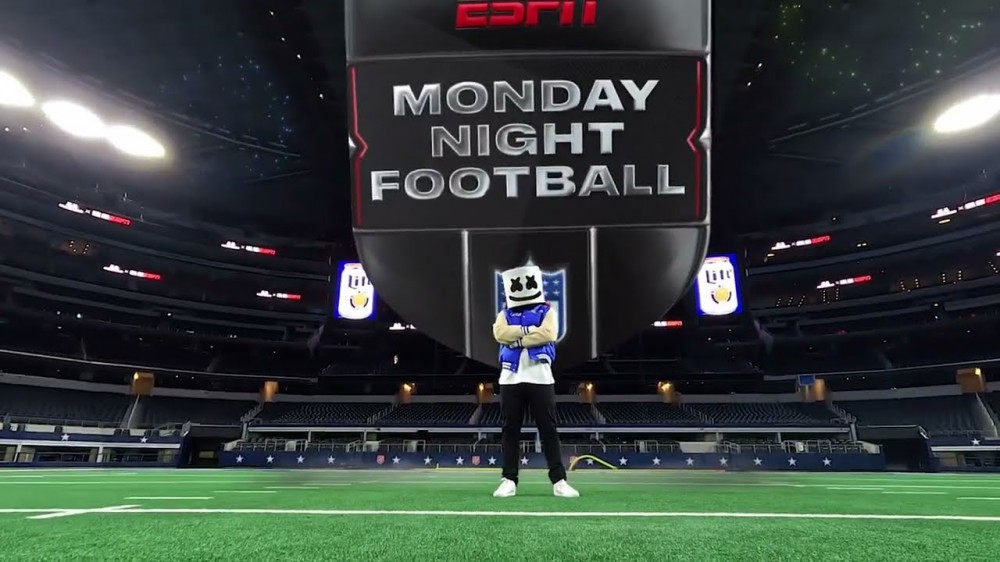 Marshmello Remixed ESPN’s Monday Night Football Theme Song