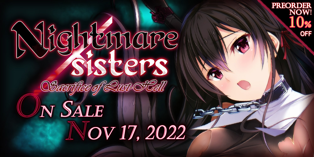 Nightmare x Sisters –– Now Available for Pre-order!