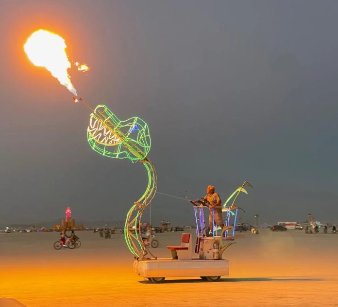 Unveiling the Playa’s Marvels, A Burning Man Art Car Show