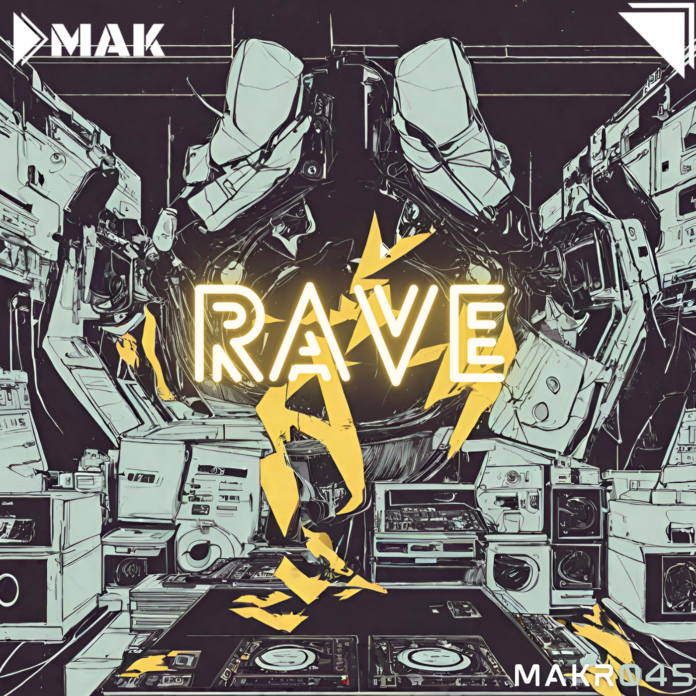 “Rave” by Dmak is an electrifying journey through pulsating beats and vibrant synths!