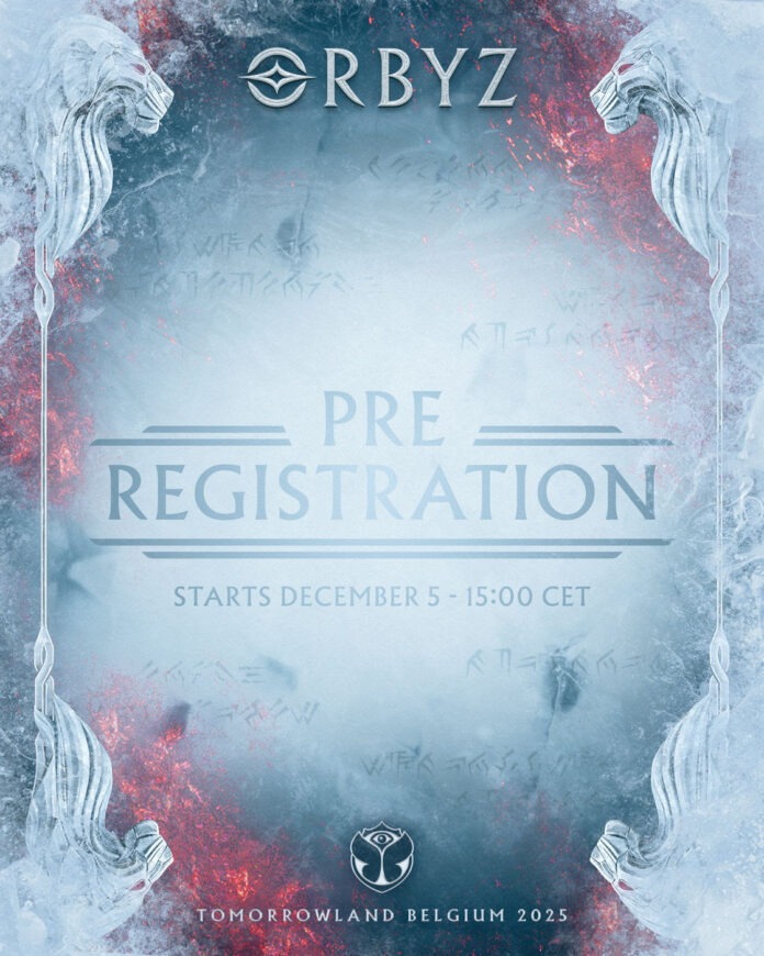 Pre-registration for Tomorrowland Belgium 2025