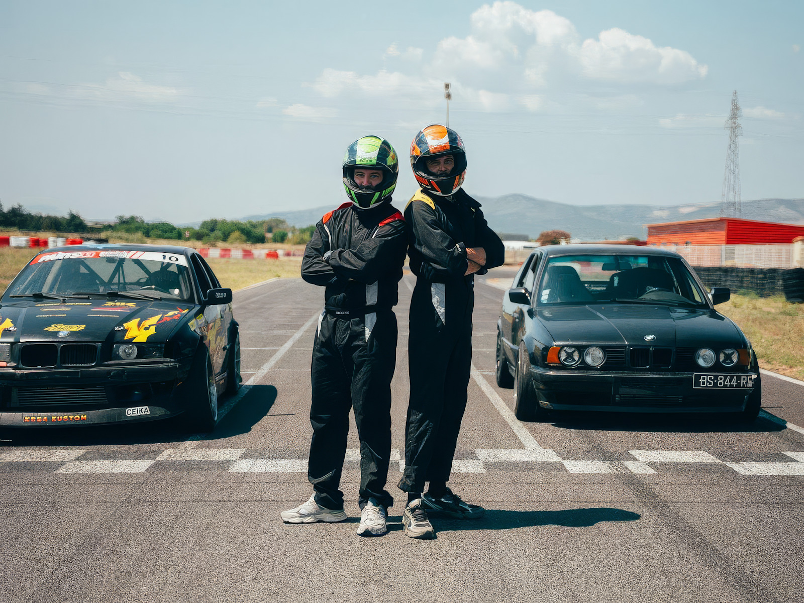 OUT NOW: Gonzi x Creeds official “Full Power” video filmed with drift racers at Circuit du Grand Roussillon!