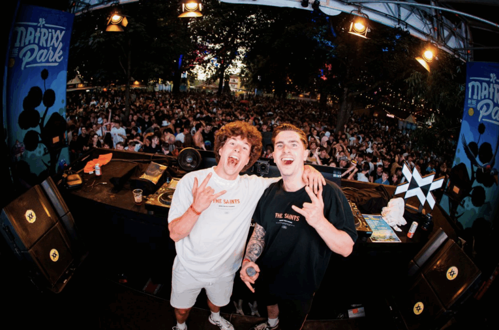 The Saints Continue Their Rapid Rise in Hard Dance