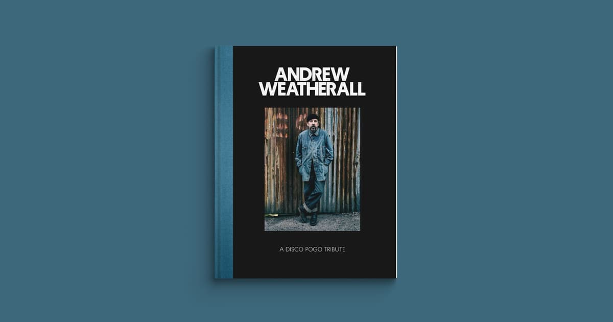 Disco Pogo Announces New Andrew Weatherall Tribute Book